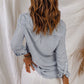 Striped Button-Up Roll-Tab Sleeve Shirt