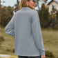Collared Neck Long Sleeve Blouse