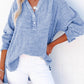 Buttoned Long Sleeve Blouse