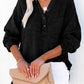 Buttoned Long Sleeve Blouse