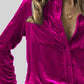 Button Up Collared Shirt with Breast Pockets