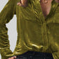 Button Up Collared Shirt with Breast Pockets