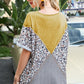 Printed Round Neck Short Sleeve Tee