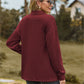 Collared Neck Long Sleeve Blouse