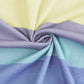 Rainbow Stripe Tie-Front Tee Shirt
