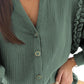 Long Sleeve Buttoned Top