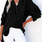 Buttoned Long Sleeve Blouse