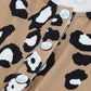 Leopard Buttoned Sleeveless Dress